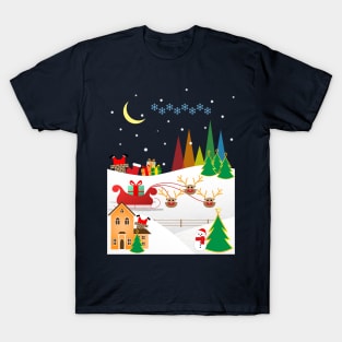 Christmas town T-Shirt